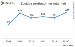 evolutia profitului