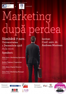 afis marketing dupa perdea