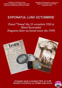exponatul lunii octombrie bun