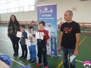 Radu Tampea locul 1 la juniori sub 12 ani